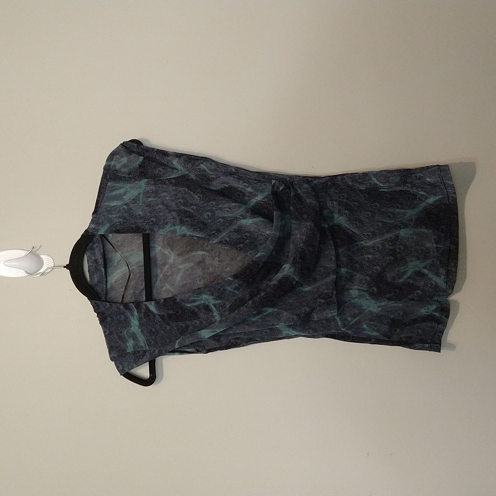 Blue Sheer Mexx top